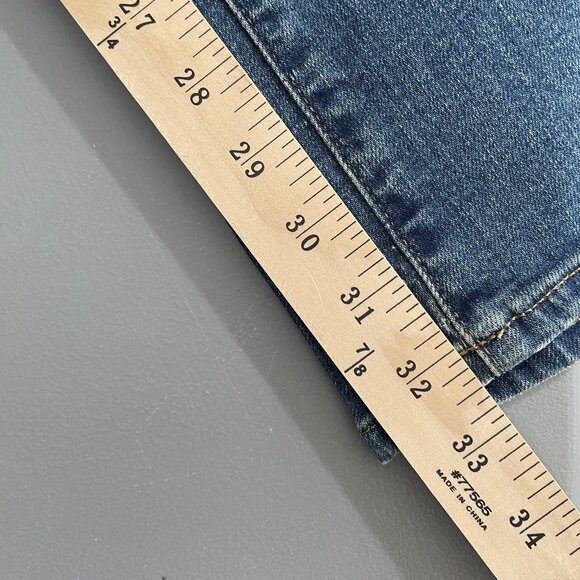 Edwin Jeans Womens 27 Blue Lark Bootcut Stretch Denim Made in USA EW20611CS - Picture 15 of 15